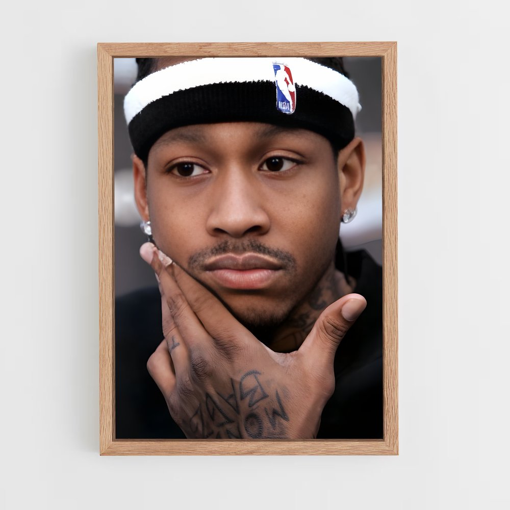 Poster Allen the Inked – affiche Basketball (vue 4)